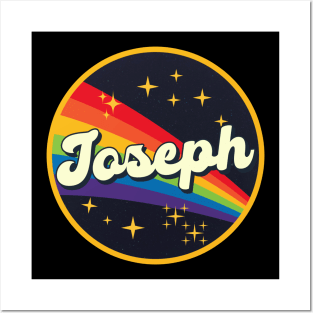 Joseph - // Rainbow In Space Vintage Style Posters and Art